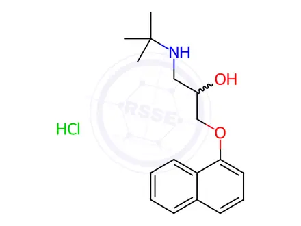 Chemical structure of Nadolol EP Impurity F
