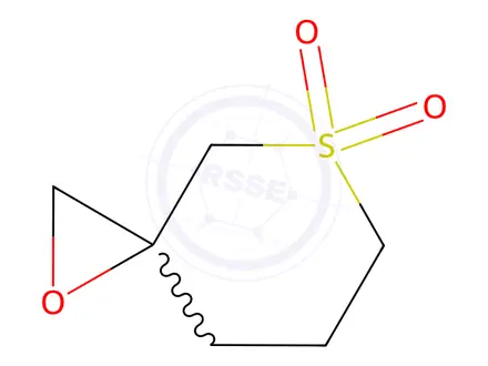 Chemical structure of 1-Oxa-5-thiaspiro[2.5]octane 5,5-dioxide