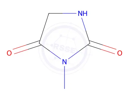 Chemical structure of 3-Aminohydantoin
