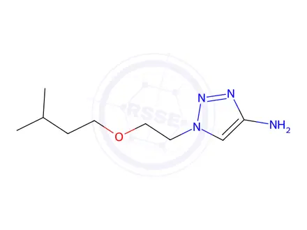Chemical structure of 1-(2-(Isopentyloxy)ethyl)-1h-1,2,3-triazol-4-amine