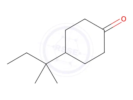 Chemical structure of 4-TERT-PENTYLCYCLOHEXANONE