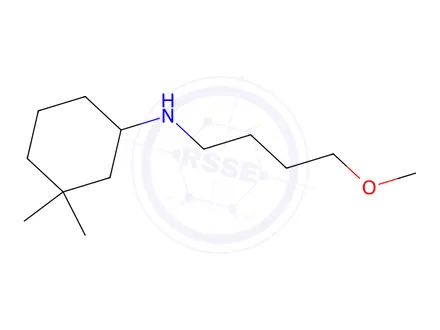 Chemical structure of n-(4-Methoxybutyl)-3,3-dimethylcyclohexan-1-amine