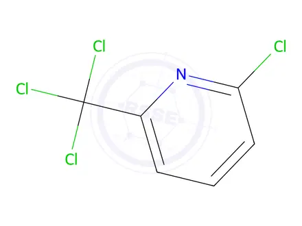 Chemical structure of Nitrapyrin