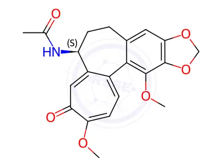 Chemical structure of Colchicine Impurity 9