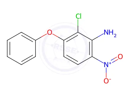 Chemical structure of Aclonifen