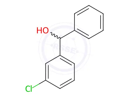 Chemical structure of (3-chlorophenyl)(phenyl)methanol