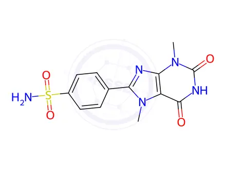 Chemical structure of Xanthine Impurity 12