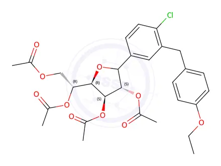 Chemical structure of Dapagliflozin Impurity 99