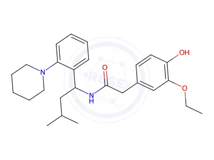 Chemical structure of Repaglinide Impurity 22