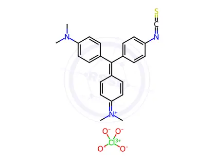 Chemical structure of MGITC [Malachite green isothiocyanate]