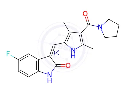 Chemical structure of Sunitinib Impurity 125