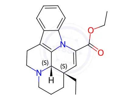Chemical structure of Vinpocetine
