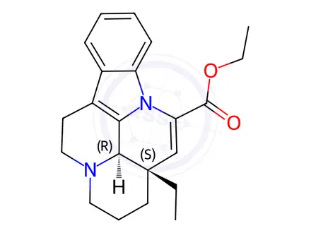 Chemical structure of Vinpocetine Impurity G