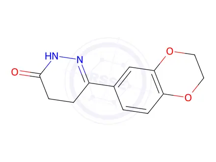 Chemical structure of 6-(2,3-Dihydro-1,4-benzodioxin-6-yl)-2,3,4,5-tetrahydropyridazin-3-one