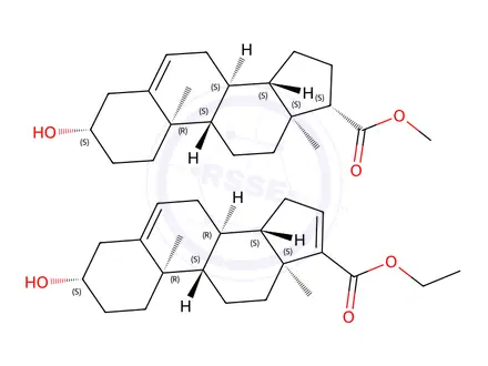 Chemical structure of Finasteride Impurity 81