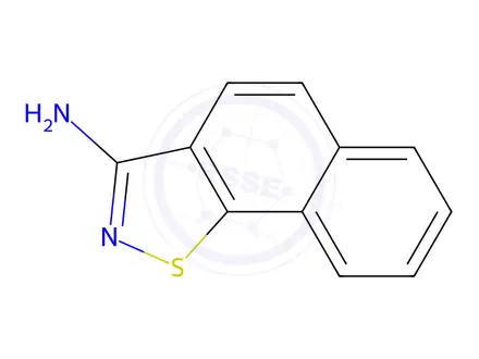 Chemical structure of Naphtho[2,1-d]isothiazol-3-amine