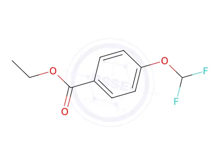 Chemical structure of Ethyl 4-(Difluoromethoxy)benzenecarboxylate