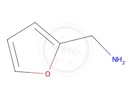 Chemical structure of 2-Furfurylamine