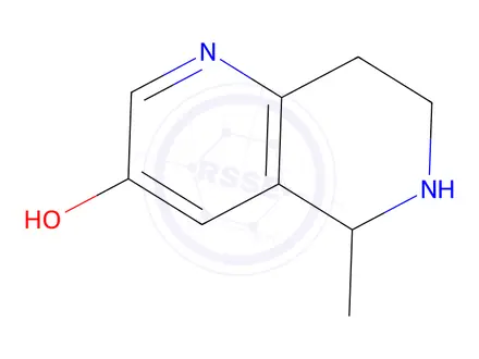 Chemical structure of 5-Methyl-5,6,7,8-tetrahydro-1,6-naphthyridin-3-ol