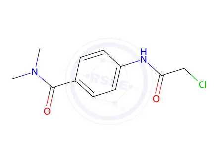 Chemical structure of 4-(2-Chloroacetamido)-N,N-dimethylbenzamide