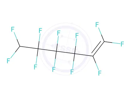 Chemical structure of 6H-Perfluorohex-1-ene