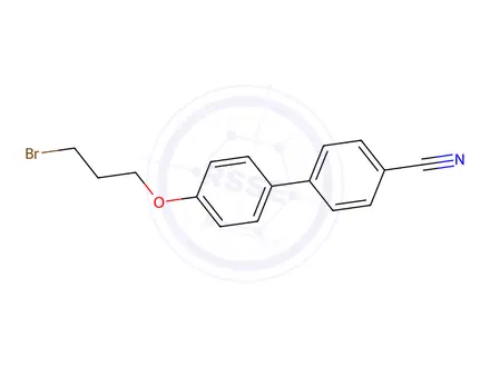 Chemical structure of 4-[4-(3-Bromopropoxy)phenyl]benzonitrile
