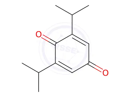 Chemical structure of 2,6-diisopropylbenzoquinone