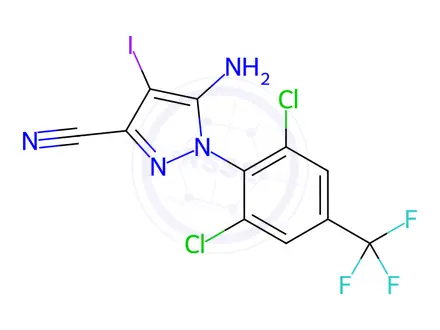 Chemical structure of Fipronil Impurity 13