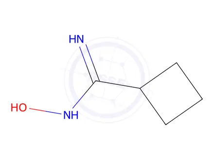 Chemical structure of n'-Hydroxycyclobutanecarboximidamide