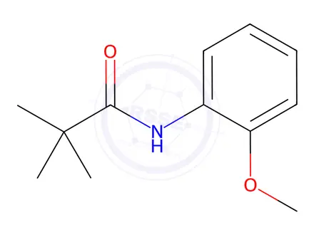Chemical structure of N-(pivaloyl)ortho-anisidine