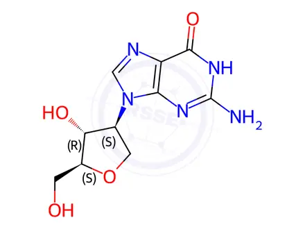 Chemical structure of Lobucavir Impurity 215