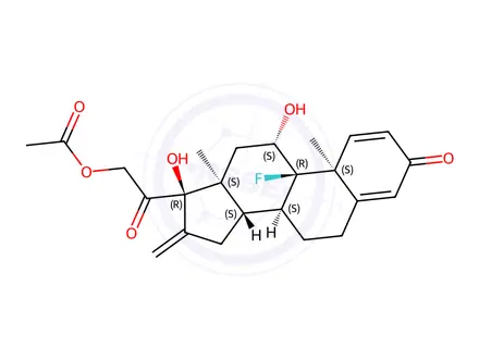 Chemical structure of Fluprednidene Acetate