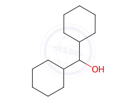 Chemical structure of Dicyclohexylcarbinol