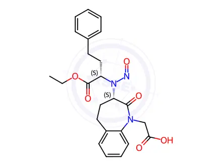 Chemical structure of N-Nitroso Benazepril