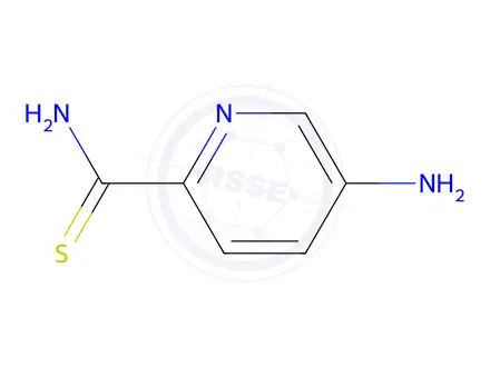 Chemical structure of 5-AMinopyridine-2-carbothioaMide