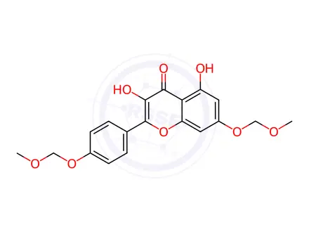 Chemical structure of Kaempferol Di-O-methoxymethyl Ether
