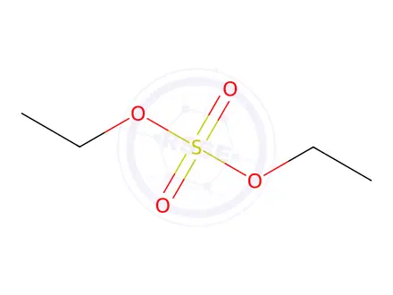 Chemical structure of Diethyl sulphate