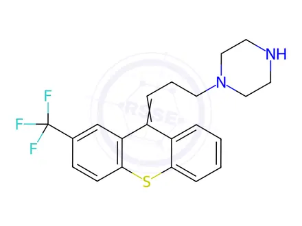 Chemical structure of Flupentixol Dihydrochloride Impurity 3 (Flupentixol Dihydrochloride EP Impurity C)