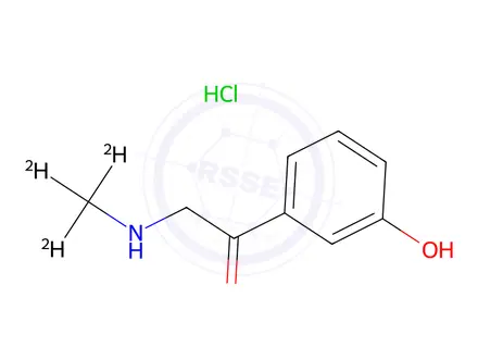 Chemical structure of Phenylephrone-d3 Hydrochloride