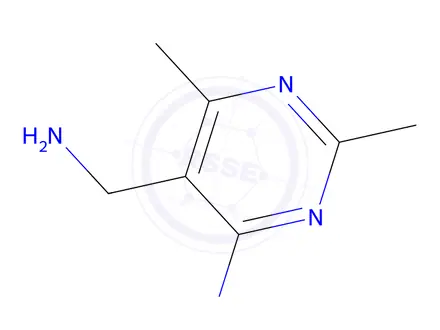 Chemical structure of 5-(Aminomethyl)-2,6-dimethylpyrimidin-4-amine