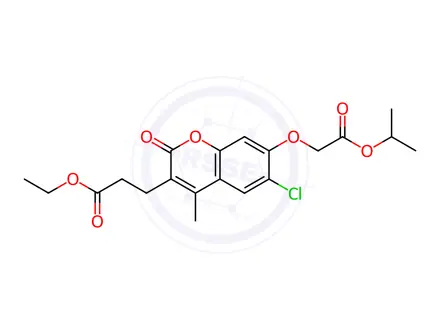 Chemical structure of Cloricromene Impurity 91