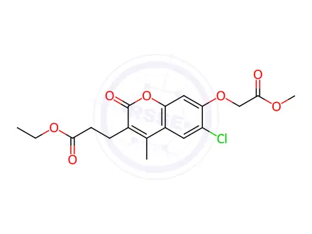 Chemical structure of Cloricromene Impurity 77