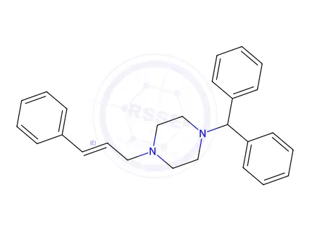 Chemical structure of III