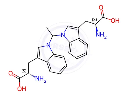 Chemical structure of Tryptophan EP Impurity A