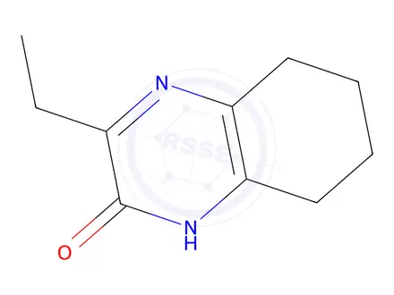 Chemical structure of 2(1H)-Quinoxalinone,3-ethyl-5,6,7,8-tetrahydro-(9CI)