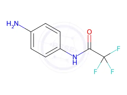 Chemical structure of 4-Trifluoroacetamidoaniline