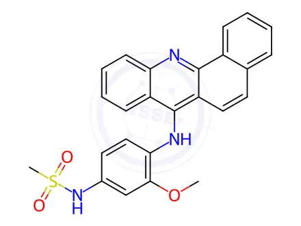 Chemical structure of Amsacrine Hydrochloride Impurity 47