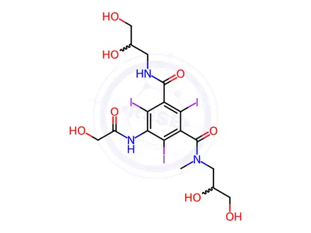 Chemical structure of Iopromide EP Impurity C