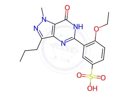Chemical structure of Sildenafil EP Impurity D