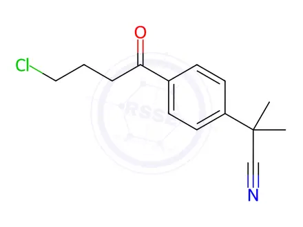 Chemical structure of Fexofenadine Impurity 82